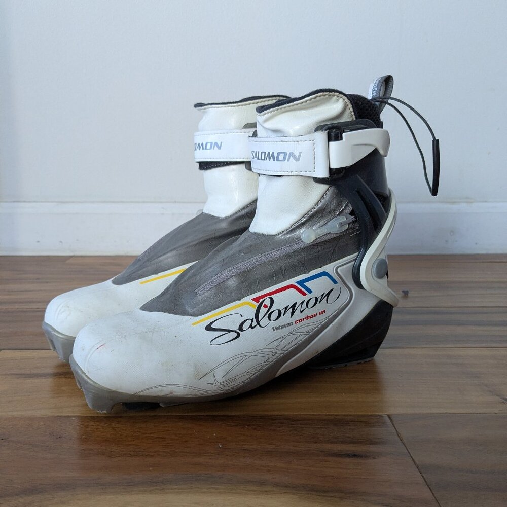 Salomon Vitane Carbon SK Nordic skate ski boots - women's 6.5 / EUR 38